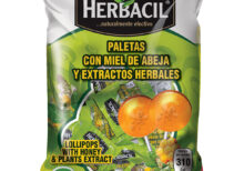 Paletas con miel de abeja y extractos herbales Herbacil 10 pzas